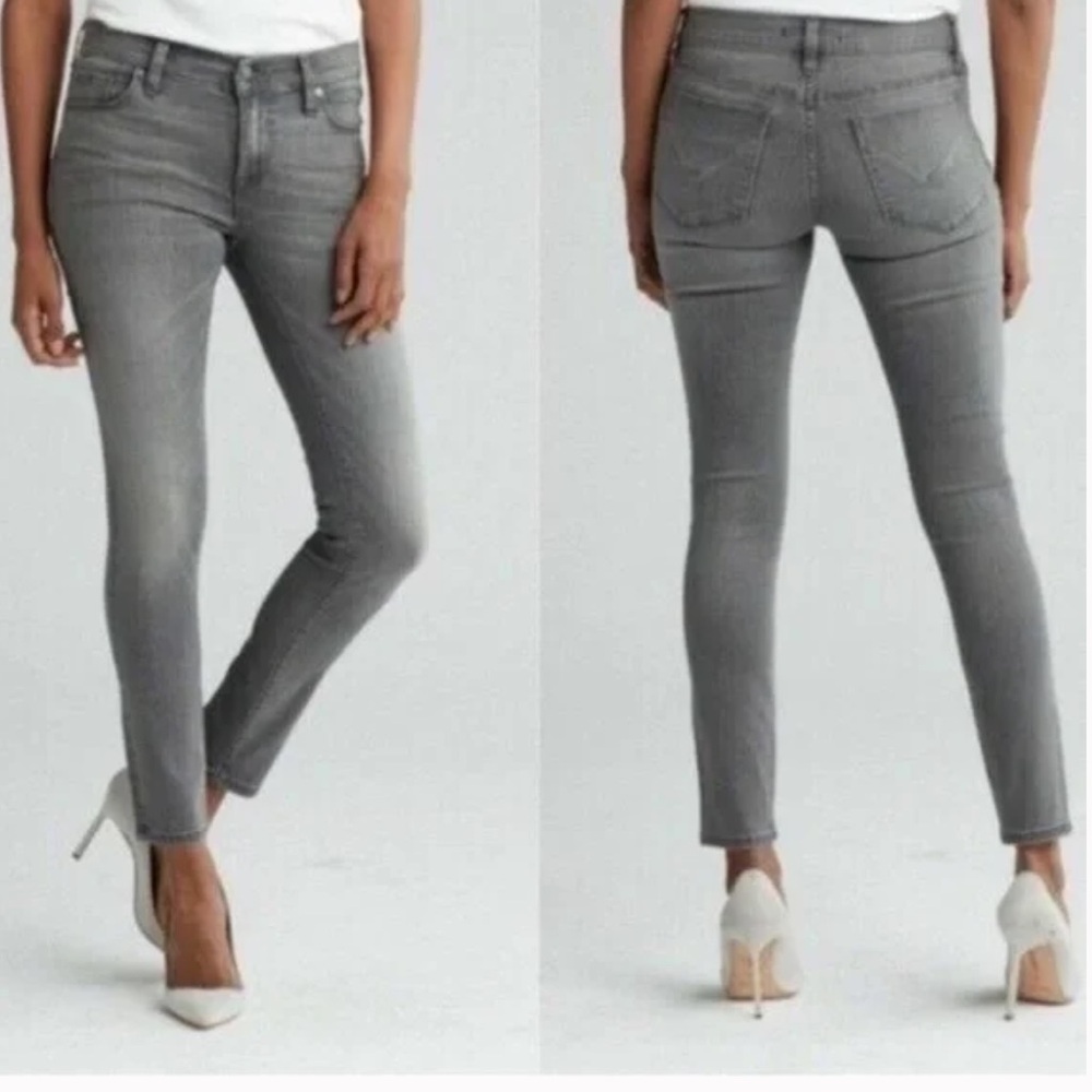 Hudson NWT Ankle Krista Super Skinny Gray Jeans - Size 26